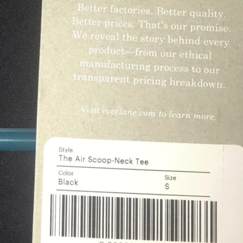 Everlane The Air Scoop Neck Tee (small)
